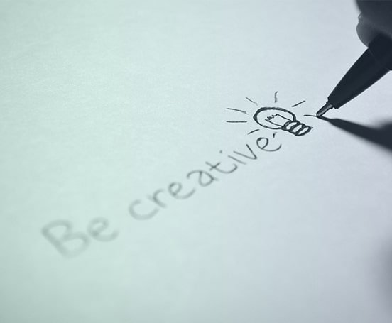 Be créative